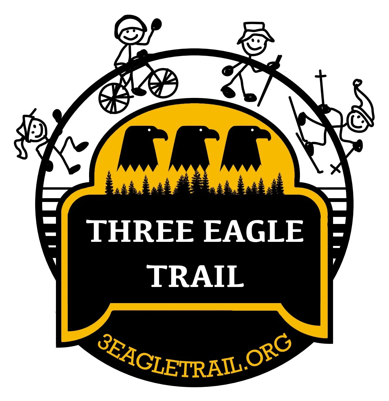 Three Eagle Trail Logo